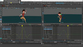 Animating Emotional Transitions in Maya