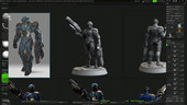 Sculpting Miniatures for Boardgames Using ZBrush