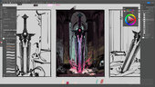 Concepting & Illustrating a Sword for Games